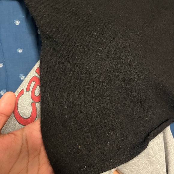 100% Cashmere Black Turtleneck / cowl-neck sweater - Picture 6 of 6